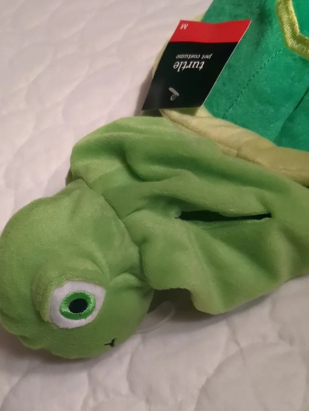 Turtle Pet/Dog Costume - Green Plush Shell. NWT Medium